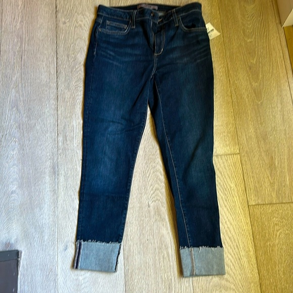 Joe’s Jeans Curvy Skinny 26” Crop Denim Style # TBRLPT5759 In Color La Puente 28 - Picture 1 of 2